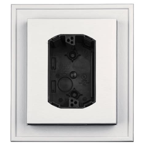 Mid America Vinyl Electrical Mounting Block 